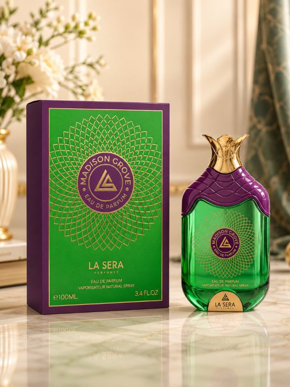 La Sera Madison Grove Eau Da Parfum Unisex 100Ml 3.4 Oz